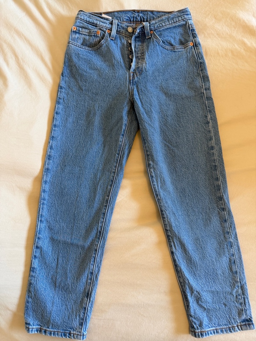 Levi's Light Blue Straight-Leg Jeans